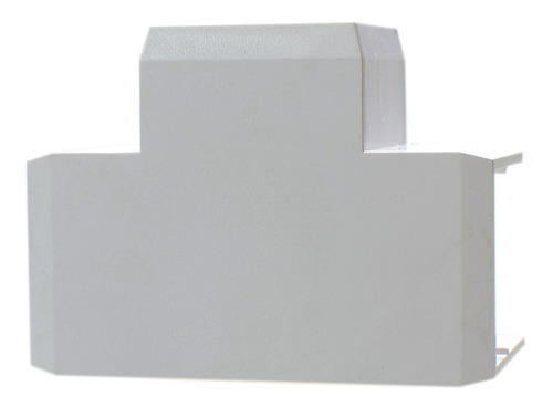 Union T Plana Para Cablecanal 18x21mm Blanco Zoloda