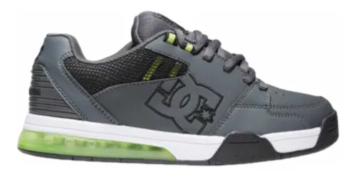 Tenis Dc Shoes Versatile Grey Black Grey Meses sin intereses