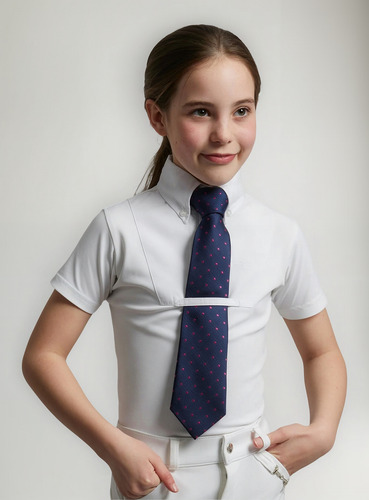 Premier Equine Playera M/c Niña Luciana Mod. 4549