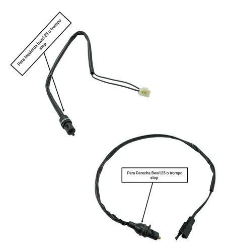 Pera Trompo Stop Bws125 Bws 125x (izquierda Y Derecha )