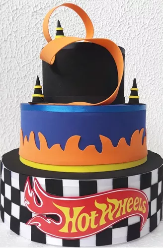 Quer Bolo? Doces Artesanais - Hoje foi dia de Hot Wheels para o