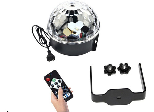 Luces Para Fiestas, Bola Mágica Con Control Remoto