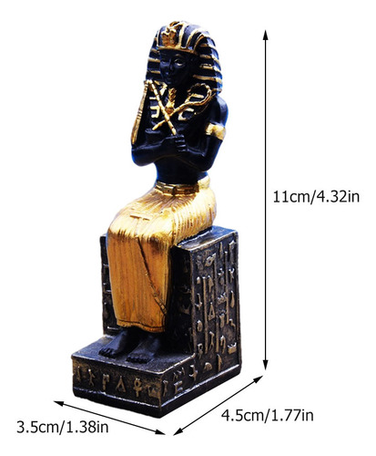 Adornos Vintage Egyptian Pharaoh Mini