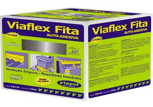 Fita Veda Trinca Viapol 94cm X 10 M C324884