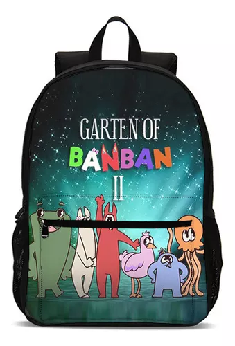 Garten de banban impresso mochila classe jardim jogo alunos da escola  primária e secundária 44cm saco de escola das crianças brinquedos presentes