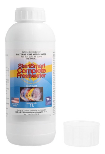 Bacteria P/peces Acuarios Startsmart Agua Dulce 1 Litro