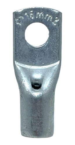 Terminal Compressão 16mm Barril Curto Intelli Tm-16-5 10pçs Cor Prateado