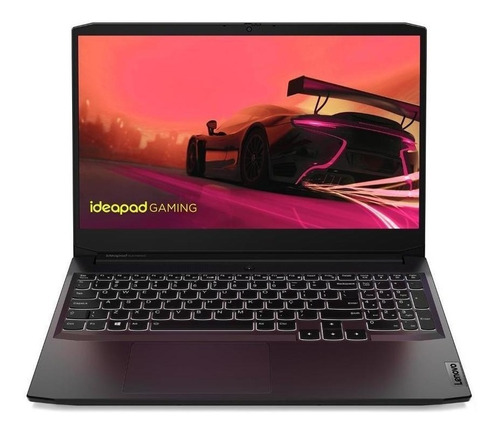 Imagen 1 de 5 de Laptop gamer Lenovo IdeaPad 15ACH6  shadow black 15.6", AMD Ryzen 5 5600H  8GB de RAM 256GB SSD, NVIDIA GeForce GTX 1650 60 Hz 1920x1080px Windows 11 Home