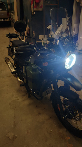 Himalayan Bs4 2021 Negra Con Accesorios Y 35.000km