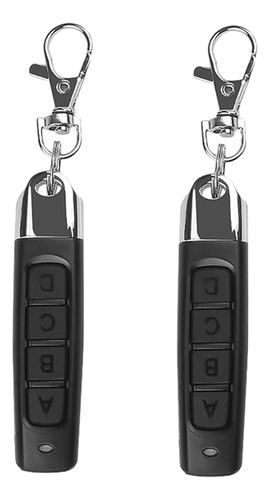 Control Remoto Universal Para Puerta De 433 Mhz Con 4 Botone