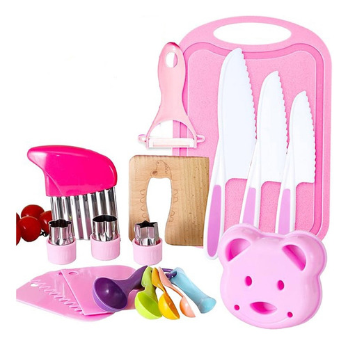 Juego De Herramientas De Cocina Seguras For Juguetes.