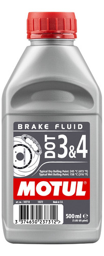 Liquido De Freno Motul Dot 3 & 4 1/2 L Delcar ®