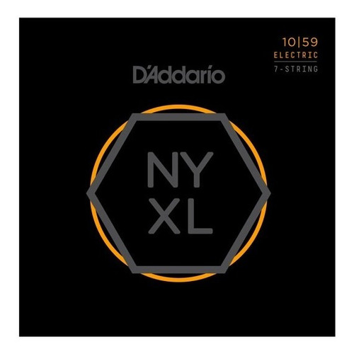 Daddario Nyxl1059 Encordado Electrica 7 Cuerdas 10-59 