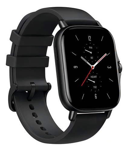 Smartwatch Amazfit Gts 2 A1969 Black New Version Gps Color De La Caja Negro
