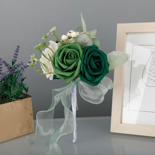 Flores Artificiales Falsas Para La Graduación Del Día De