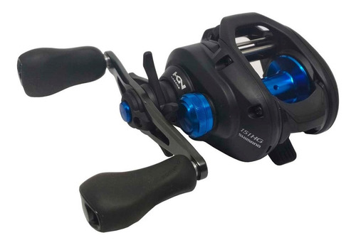 Carrete Shimano Slx Xg de color negro/azul