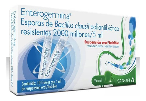 Enterogermina® Suspensión X 10 Frascos 5ml | Probiótico