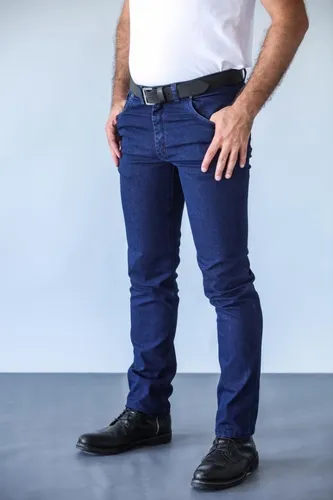 Jeans hombre semi chupin sale