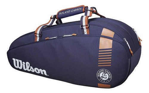 Imagen 2 de 6 de Raquetero Wilson Roland Garros Porta Raquetas Torneo Francia
