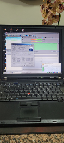Notebook Vintage Ibm Thinkpad T60 Bat.2h Hd.sata+games Winxp Preto (Usado)
