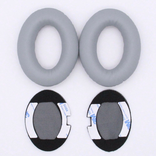 Par Espumas P/ Fone Bose 3m Qc15 Qc25 Ae2, Ae2i, Ae2w Cinza