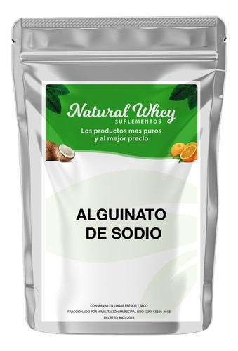 Alguinato De Sodio Puro 50 Gr