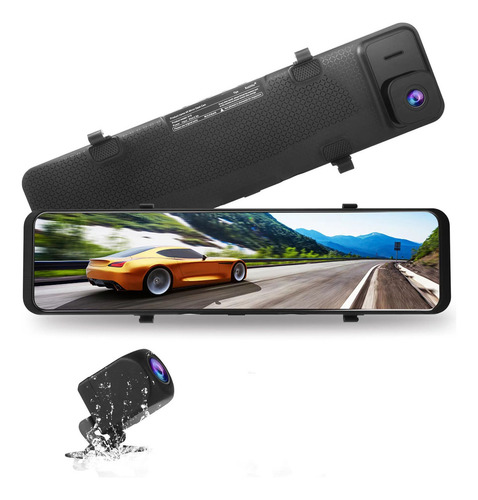 Câmera De Painel Duplo Com Espelho Retrovisor 4k Com Wi-fi E