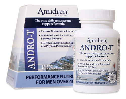 Amidren Andro-t Natural Testosterona Booster Y Frmula De Mej