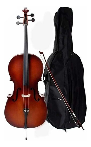 Violoncello 1/8 Stradella Tapa Pino +  Funda Y Arco