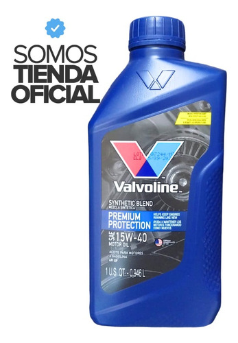 Aceite 15w40 Semi Sintetico Valvoline 