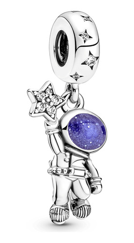 Charm Pandora Colgante Astronauta En La Galaxia