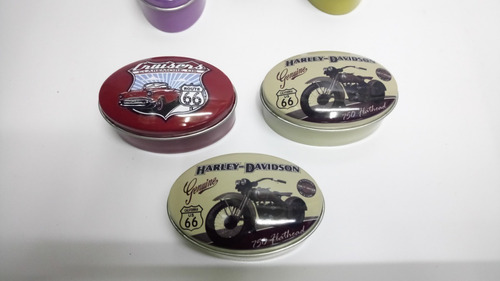 Imagen 3 de 5 de Cofre Pastillero Retro Metal Spain Precio X C/u