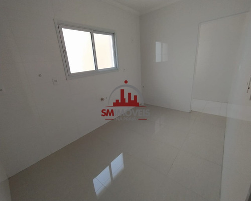 Imagem 6 de 12 de Apartamento Vista Mar 03 Dormitórios, Sendo Os 03 Suítes À Venda Na Guilhermina Praia Grande. - Ap02952 - 68792337