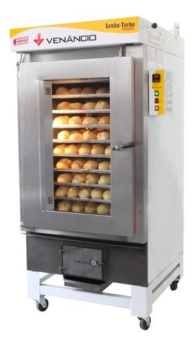 Forno Ciclone Lenha Turbo P/ 10 Esteiras Fclt-10 - Venâncio