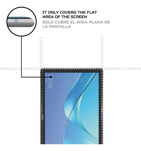 Protector Pantalla Antishock Para Huawei Mediapad M5 10 Pro