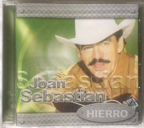 Joan Sebastian. Colección De Hierro. Cd Usado. Qqg. Ag.