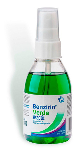 Benzirin Verde Aseptic Frasco X 120 Ml