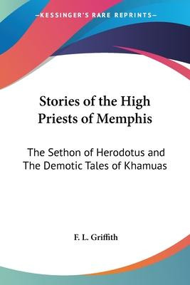 Libro Stories Of The High Priests Of Memphis - F. L. Grif...