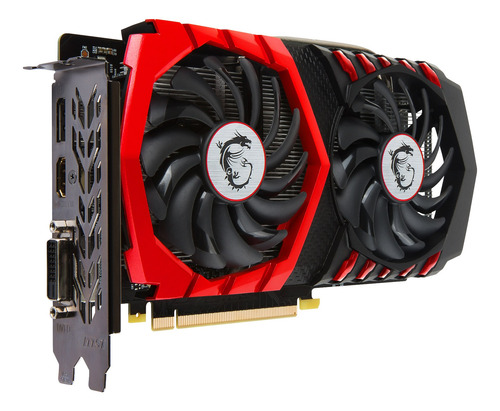 Imagen 2 de 6 de Tarjeta de video Nvidia MSI Gaming X GeForce 10 Series GTX 1050 Ti GEFORCE GTX 1050 TI GAMING X 4G 4GB