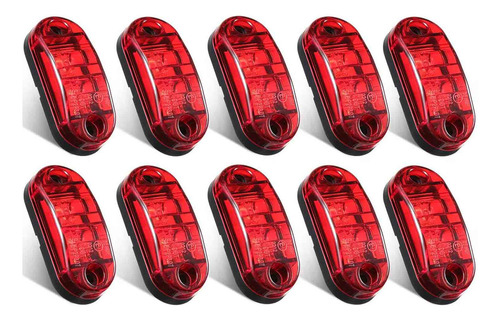 Tf 10pcs Luces Led Remolque Luces Posición Laterales