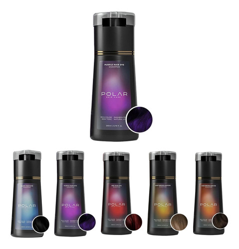Ib Shampoo De Tintura Cabelo Polar, Cuidados Com Os Cabelos