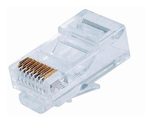 Conectores De Red Rj45 Cat5e 100 Unidades