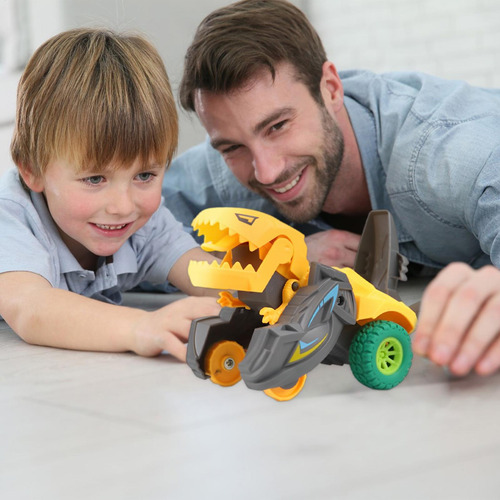Transformando Juguetes Para Autos Dinosaurs Inertia Car Toys