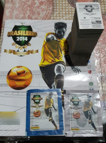 Àlbum Campeonato Brasileiro 2014 Capa Brochura Cortesia