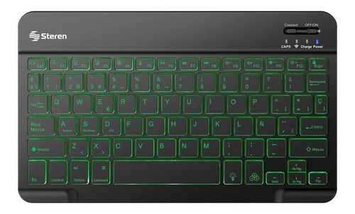 Teclado Bluetooth Steren Com-680 Color Negro