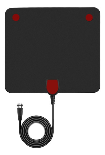 Antena De Tv Digital Hd Ultrafina Blanca Para Interiores