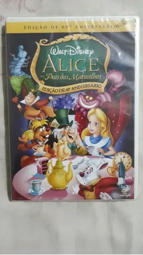 Vhs Dvd Alice No Pais Das Maravilhas Espelhos Xadrez