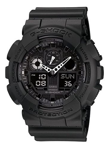 G Shock - Reloj Militar Combinado, Color Negro Mate, El