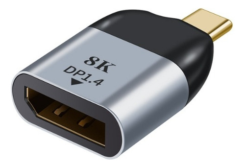 Adaptador Usb C 3.1 A Displayport 1.4 8k 60hz/4k 120hz