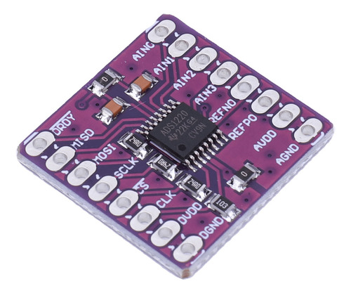 Ads1220 Adc I2c Conve Analógico A Digital De 24 Bits De Bajo